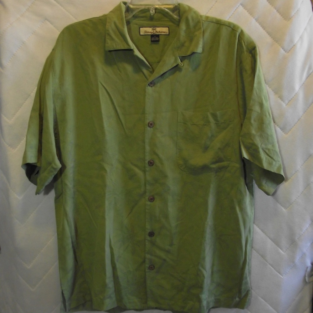 Tommy Bahama 100% Silk Shirt